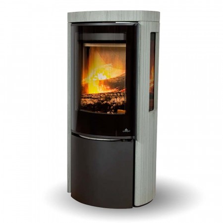 Jydepejsen Cozy Modern Grey Wood Sandstein med sideglass